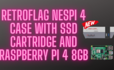 RetroFlag NesPi 4 Case with SSD Cartridge and Raspberry Pi 4 8GB