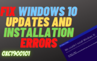 Fix Windows 10 Updates and Installation Errors