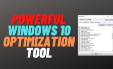 Powerful Windows 10 Optimization Tool