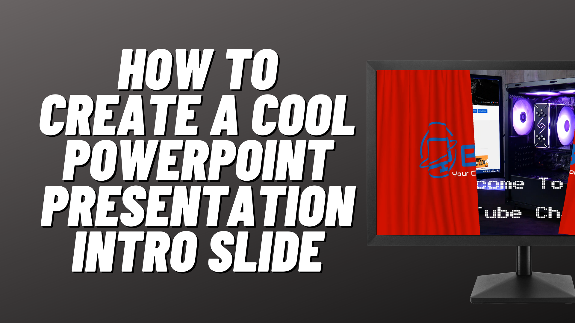 how to make a very cool powerpoint presentation