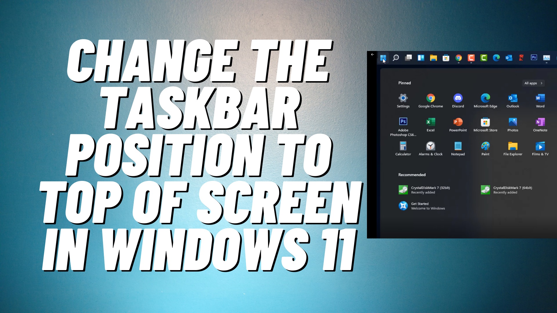 How To Move The Taskbar In Windows Change The Taskbars Position