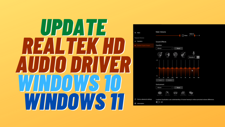 windows 10 download audio driver