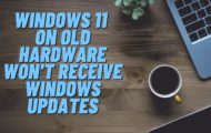Windows 11 Unsupported hardware