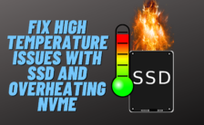 Fix overheating ssd or nvme