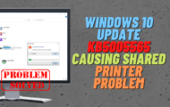Windows cannot connect to the printer error 0x0000011b operation failed