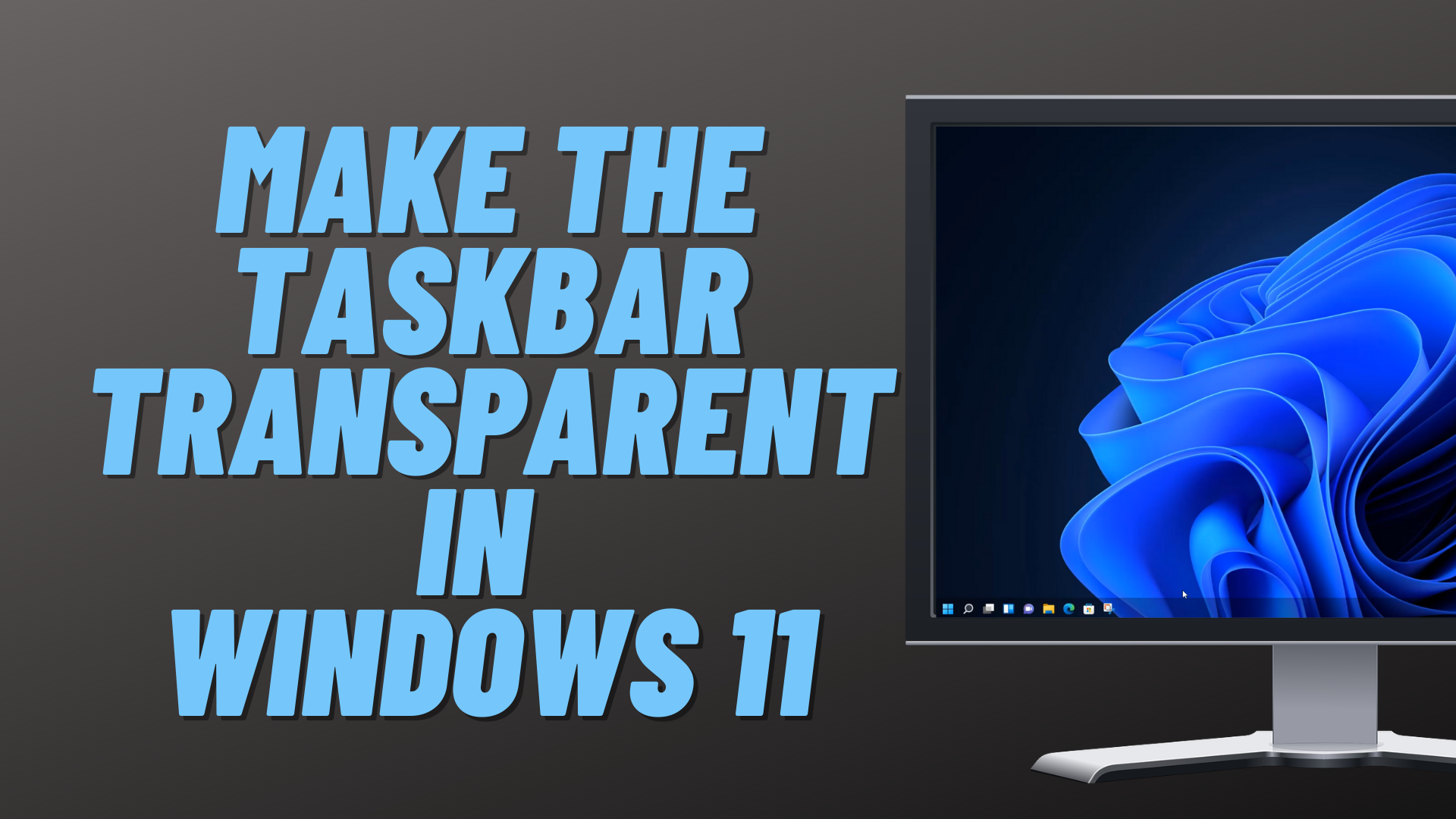 windows 8 transparent taskbar