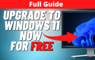 Upgrade Windows 10 to Windows 11