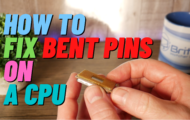 repair bent cpu pins