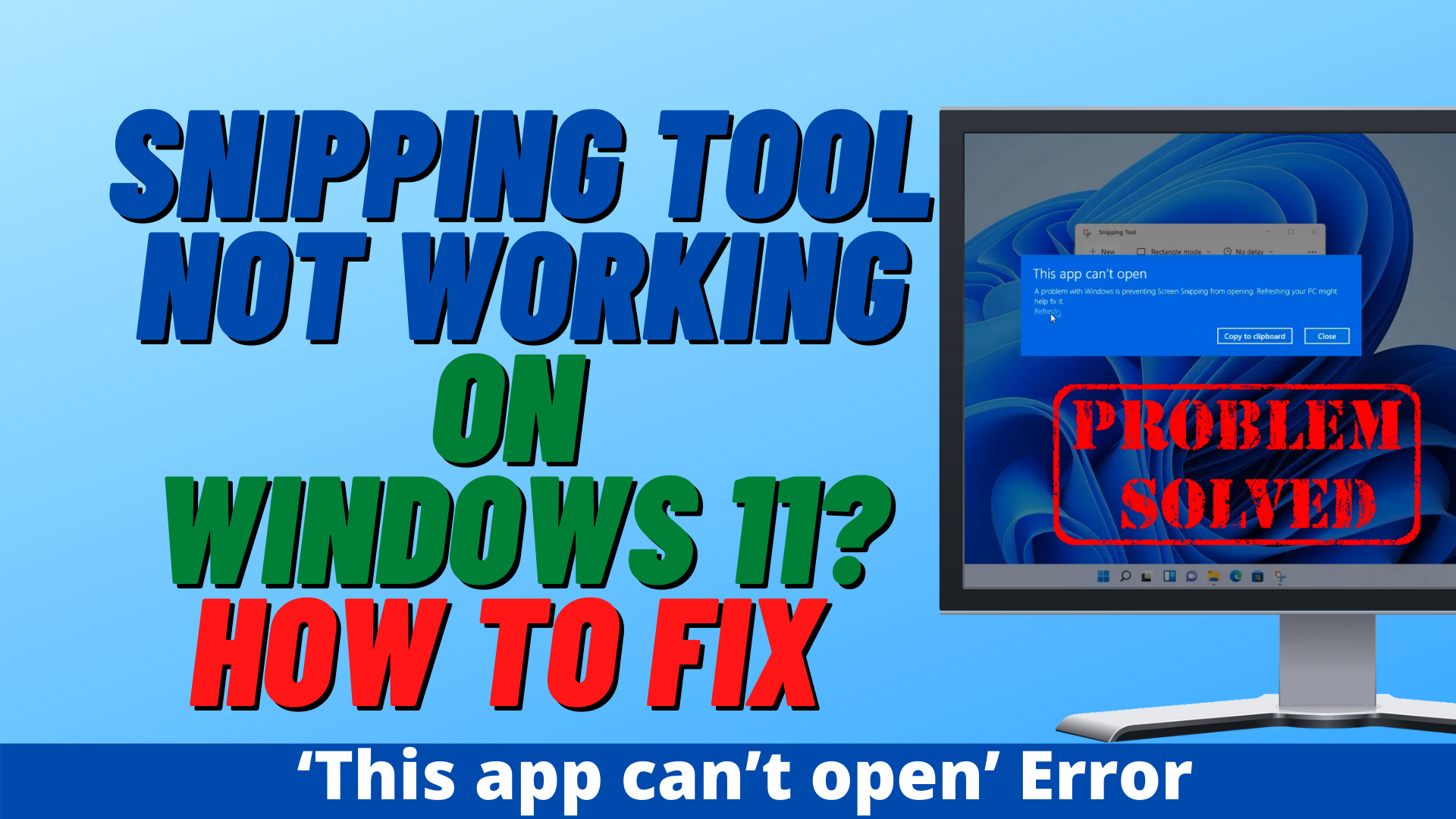 windows 11 snipping tool shortcut