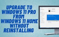 upgrade from windows 11 home to pro