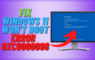 fix windows 11 bsod
