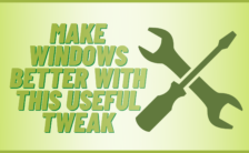 windows 10 tweaks