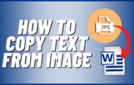 copy image to text for free