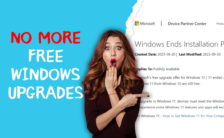 you can't upgrade to windows 11 for free any more